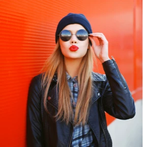 Girl in sunglasses