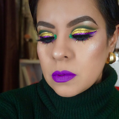 The Marvelous Mardi Gras Makeup Look